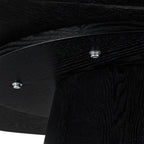 Tango Runder Esstisch ø120 cm - Eiche Schwarz - FURNHOUSE