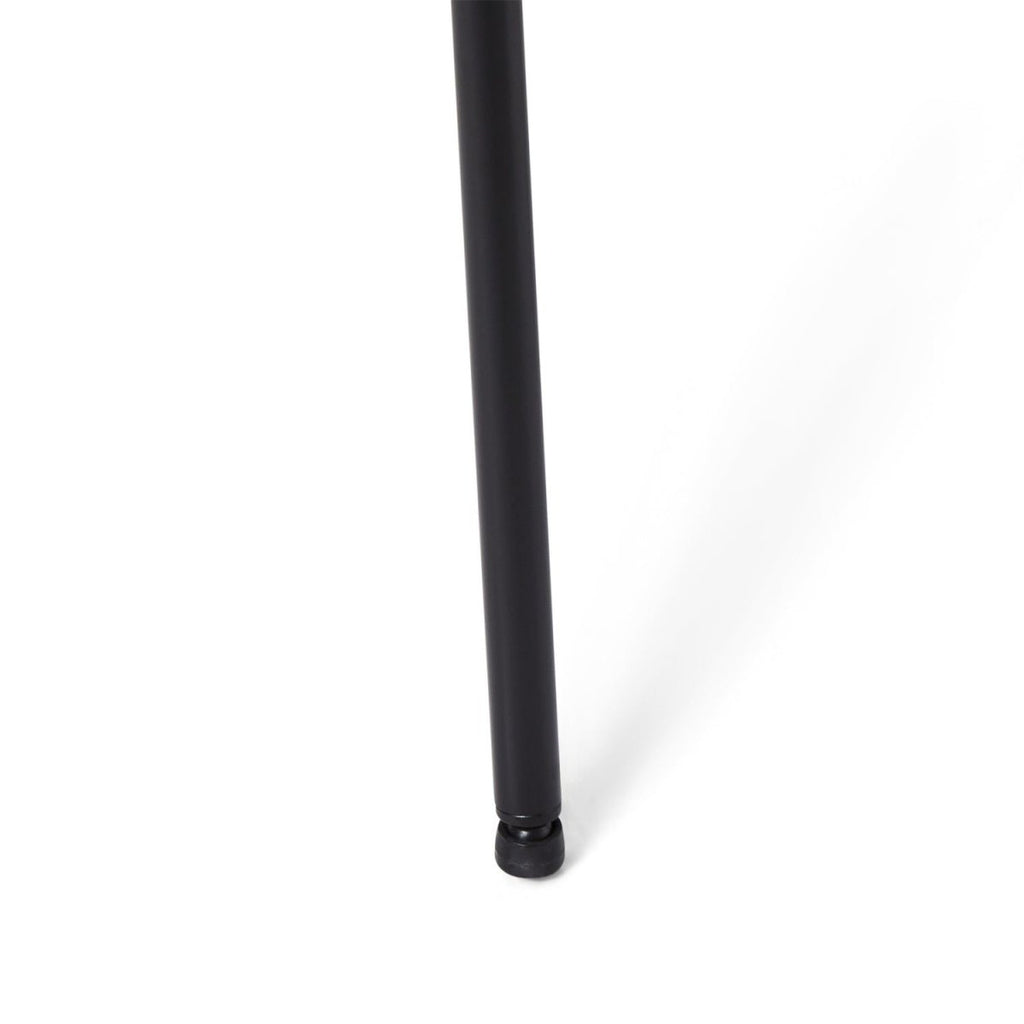 Teddy Esszimmerstühle 2er Set - Bouclé-Stoff Schwarz - FURNHOUSE