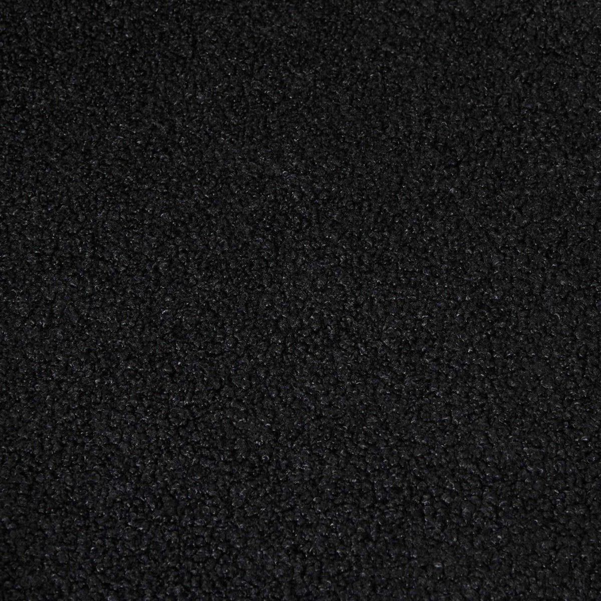 Teddy Esszimmerstühle 2er Set - Bouclé-Stoff Schwarz - FURNHOUSE