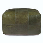 Tenna Pouf 75x75x45 cm - Olivgrün - FURNHOUSE