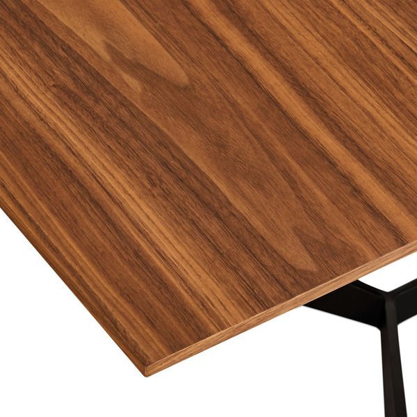 Tokyo Rechteckiger Esstisch 200x100 cm - Ausziehbar bis 250 cm - Walnuss Braun - FURNHOUSE