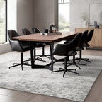 Tokyo Rechteckiger Esstisch 200x100 cm - Ausziehbar bis 250 cm - Walnuss Braun - FURNHOUSE