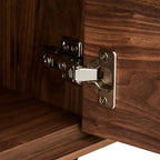 Tokyo TV-Tisch mit 2 Türen - 160 cm breit - Amerikanische Walnuss - FURNHOUSE