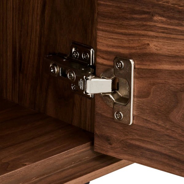 Tokyo TV-Tisch mit 2 Türen - 160 cm breit - Amerikanische Walnuss - FURNHOUSE