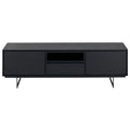 TV-Lowboard Tokyo 160 cm Eiche Schwarz von vorne