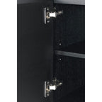 Tokyo Sideboard mit 3 Türen - 155 cm breit - Eiche Schwarz - FURNHOUSE