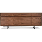 Tokyo Sideboard mit 4 Türen - 205 cm breit - Amerikanische Walnuss - FURNHOUSE